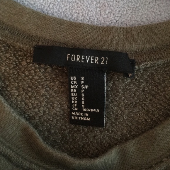 Olive Green Sweater Dress - Picture 3 of 3